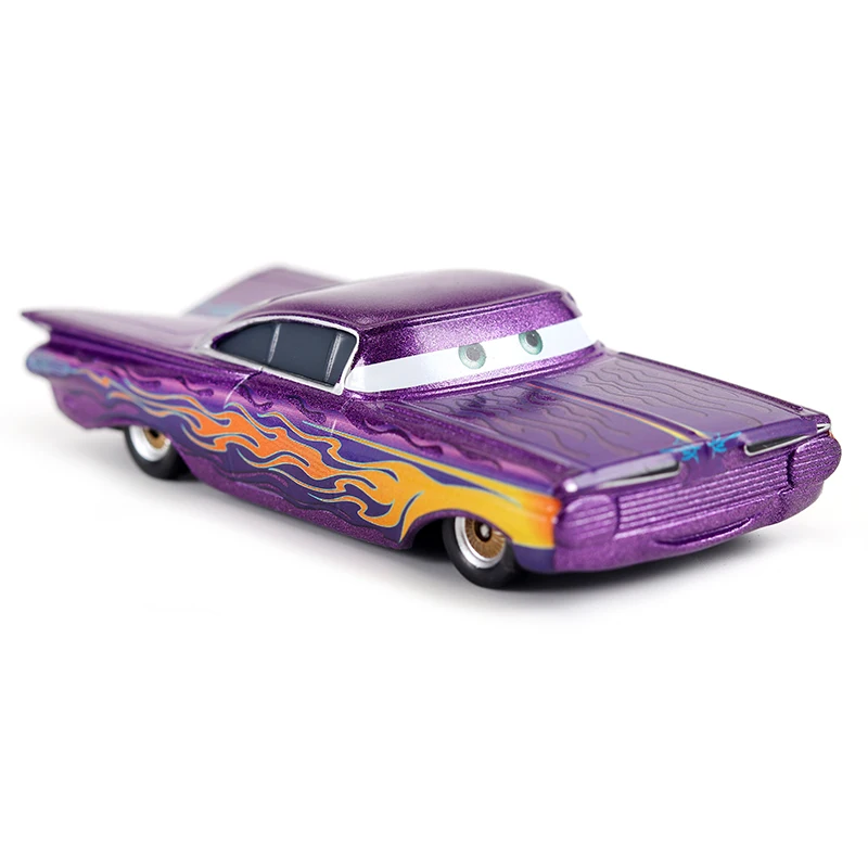 Автомобили disney Pixar Автомобили Фиолетовый Ramone металлическая литая под давлением игрушка автомобиль Свободный абсолютно в и наклейка молния McQueen Mater Cars 3