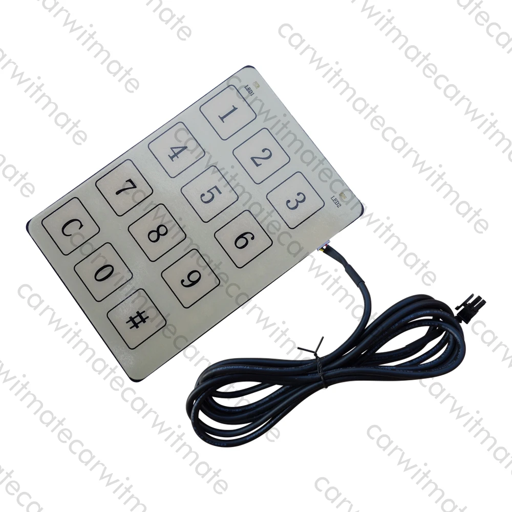 Плавающий код RFID PKE Автомобильная сигнализация кнопочная пусковая остановка дистанционный запуск двигателя Пассивный бесключевой вход умный Пароль Клавиатура