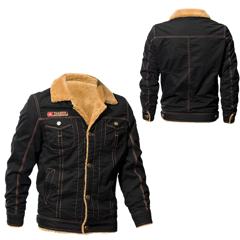 Зимняя мужская куртка Chaqueta Hombre повседневное Мужское пальто толстая меховая
