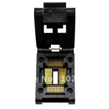 IC51-0644 TQFP64 QFP64 LQFP64 IC Тест гнездо/программист адаптер/Burn розетка(IC51-0644-692) 0.8 мм