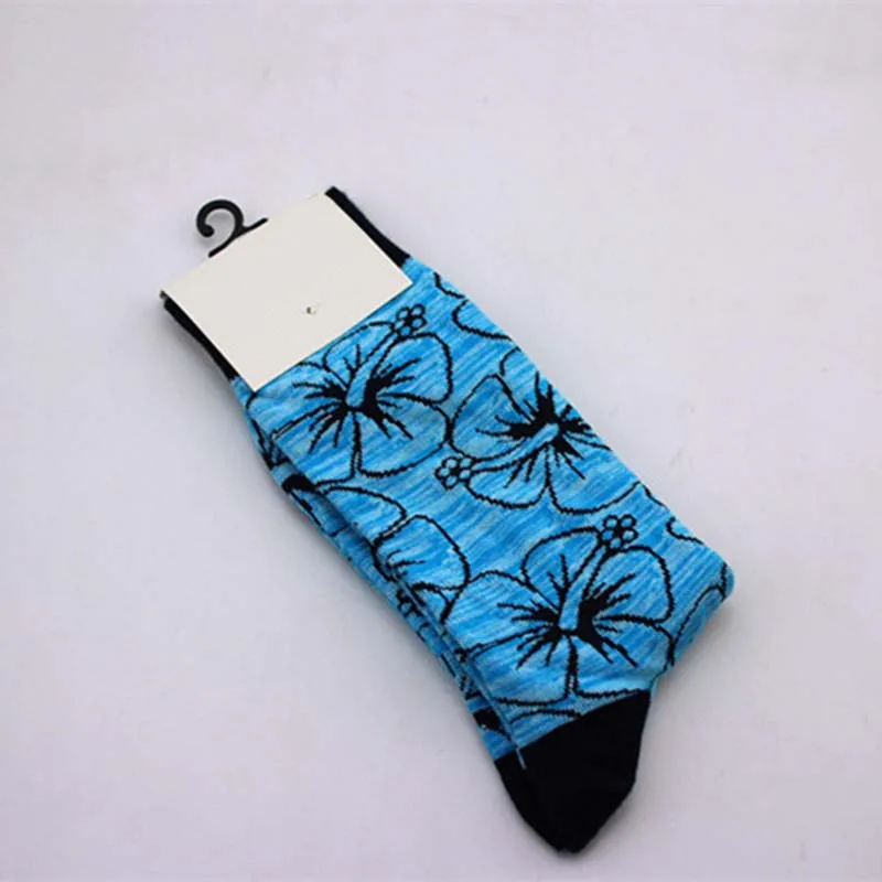 [WPLOIKJD] Модные мужские носки в стиле хип-хоп Инь Ян A/B с рисунком фруктов личности скейтборд дышащие Счастливые Носки Calcetines Hombre