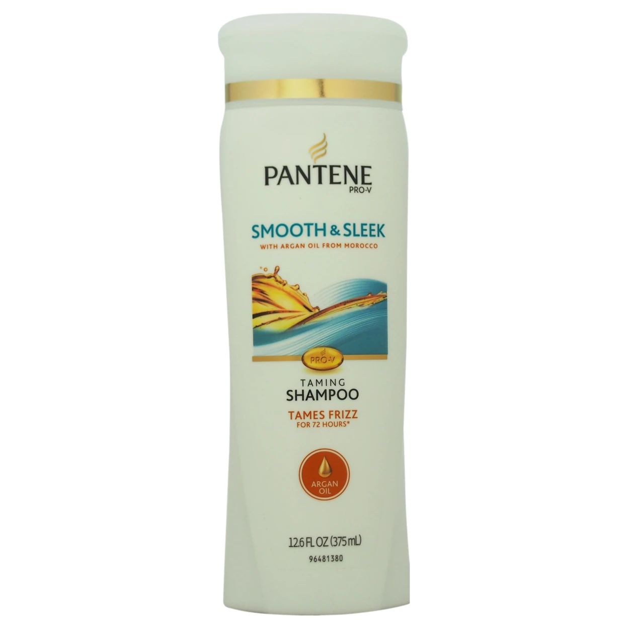Pro-V Medium - Thick Hair Solutions Frizzy to Smooth Shampoo by Pantene for Unisex - 12.6 oz Shampoo