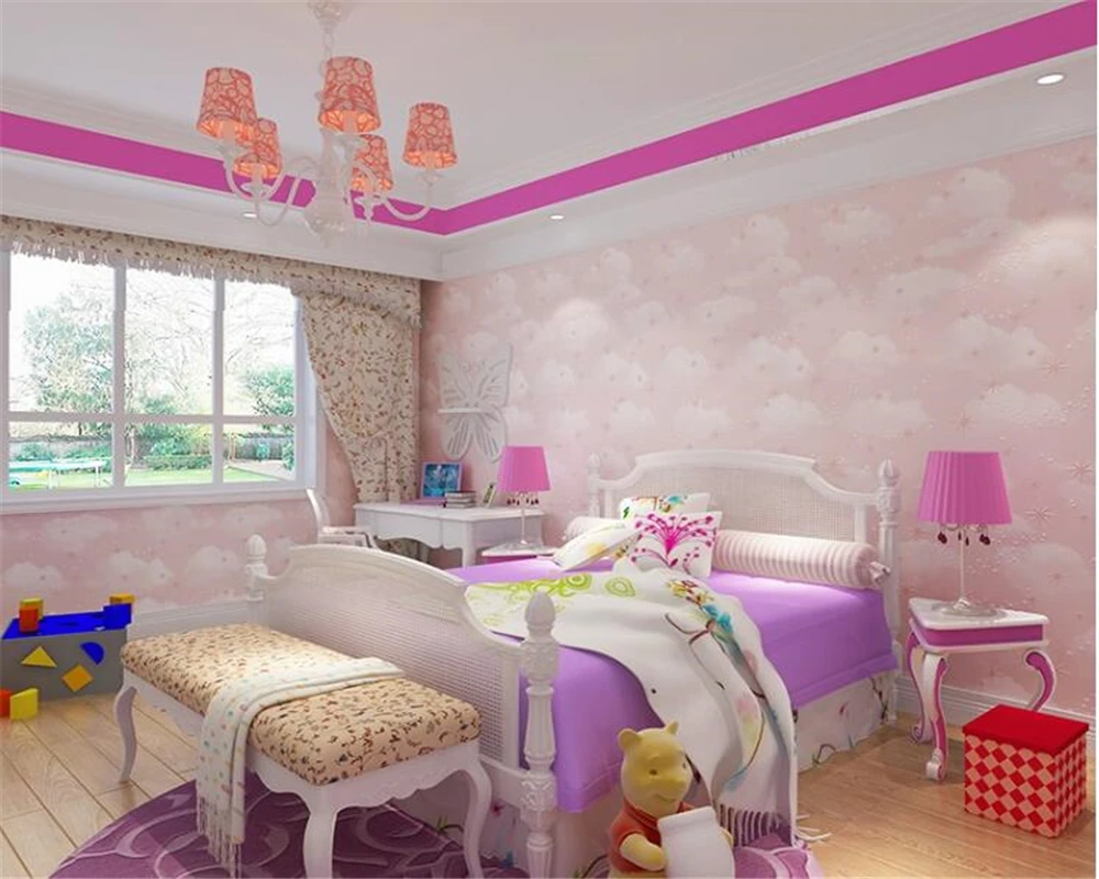 beibehang High end children's room papel de parede wall paper non woven