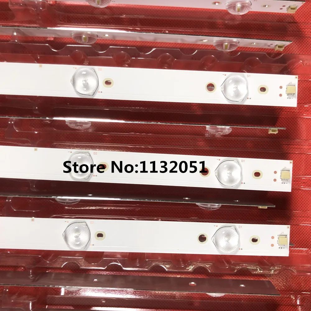 2 шт = 1 комплект 6 ламп светодиодный ТВ полосы света обратно бар для P hilip s 32PFL5708/F7 32PHG4109/78 32PHH4109/88 320TT09 V5 V4 32PFL3138H/12