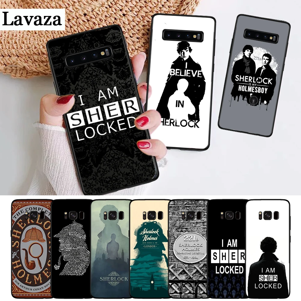 

Lavaza Jim Moriarty Sherlock Holmes Multi Colors Silicone Case for Samsung S6 Edge S7 S8 Plus S9 S10 S10e Note 8 9 M10 M20 M30
