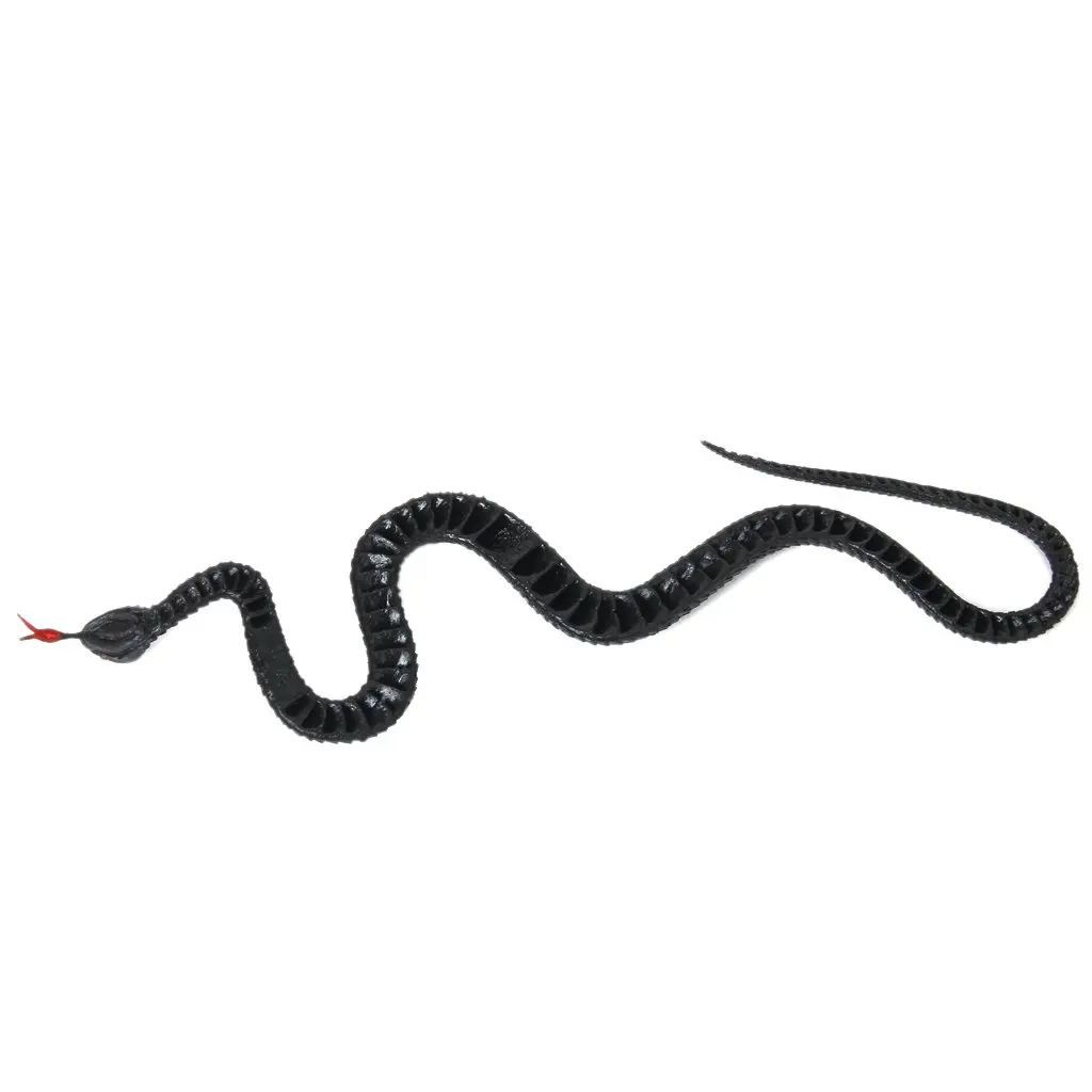 ABWE Rubber Snake Pretend Trick Toy Garden Props