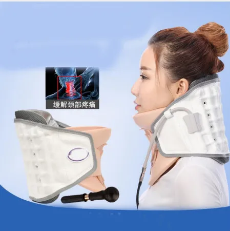 Neck Traction Device Household Stretched Cervical Traction Inflatable Cervical Spondylosis Cervical Collar Hanging Neck Frame medical polymer envelope neck collar cervical spondylosis cervical holder torticollis cervical traction s m l
