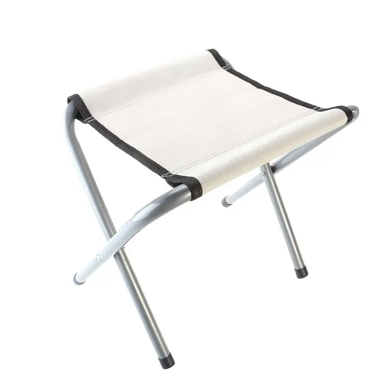 

Small Folding Chair Stool Camping Stool Furniture Stools Camp Stool for Camping/Traveling (White)