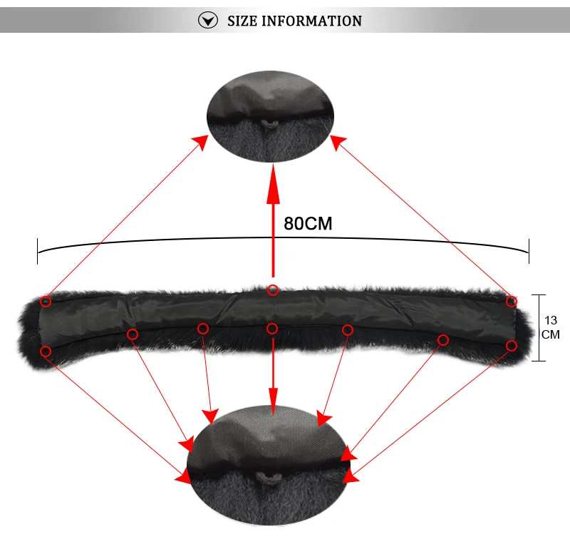 Натуральный мех лисы воротник 80 см длинный Лисий Мех квадратный воротник кольцо шарф женский натуральный Лисий Мех шарфы аксессуары для воротника