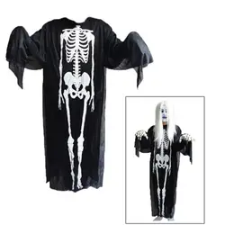 Besegad Хеллоуин костюм украшения реквизит платье для взрослых Скелет Призрак Одежда ужасный Новинка ужасный страшно шутки игрушки подарки
