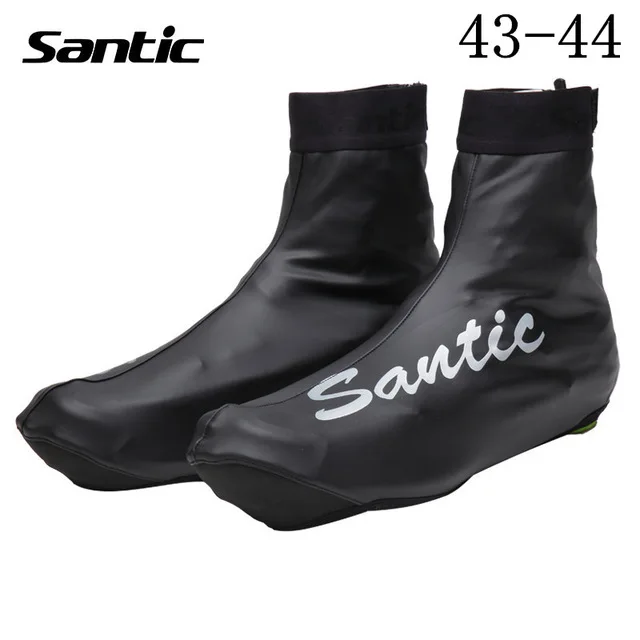Santic велосипедная обувь, покрытие MTB, Шоссейная велосипедная обувь, зимние бахилы, защита от ветра, 5C09039H - Цвет: 43 44