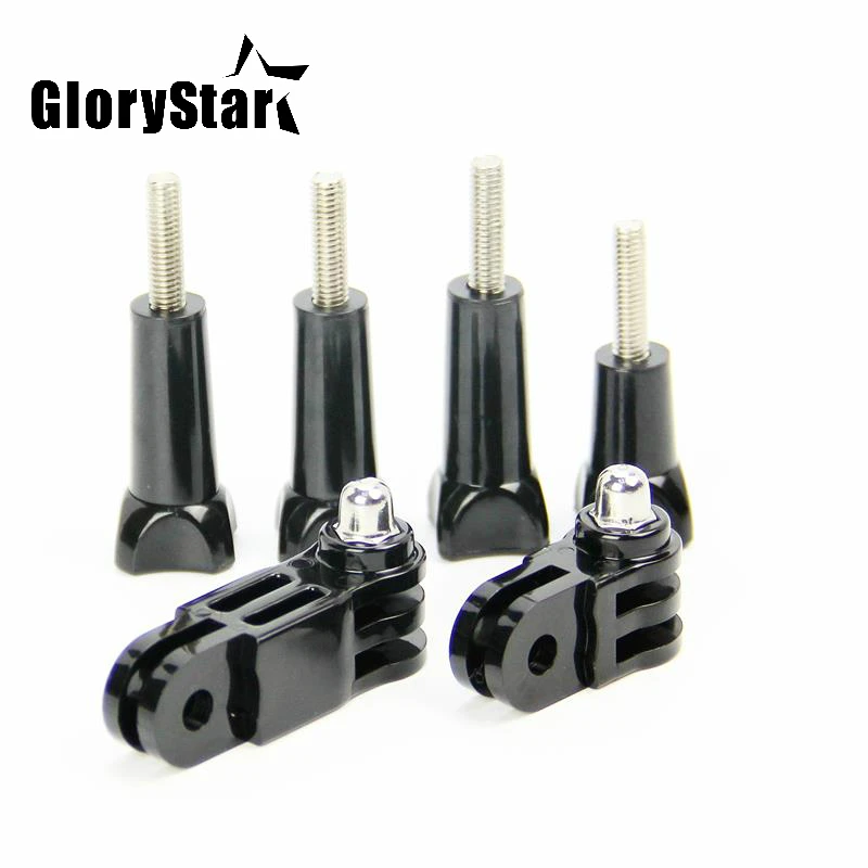 GloryStar 3 сторонний поворотный кронштейн в сборе удлинитель + 4 кратная ручка для GoPro