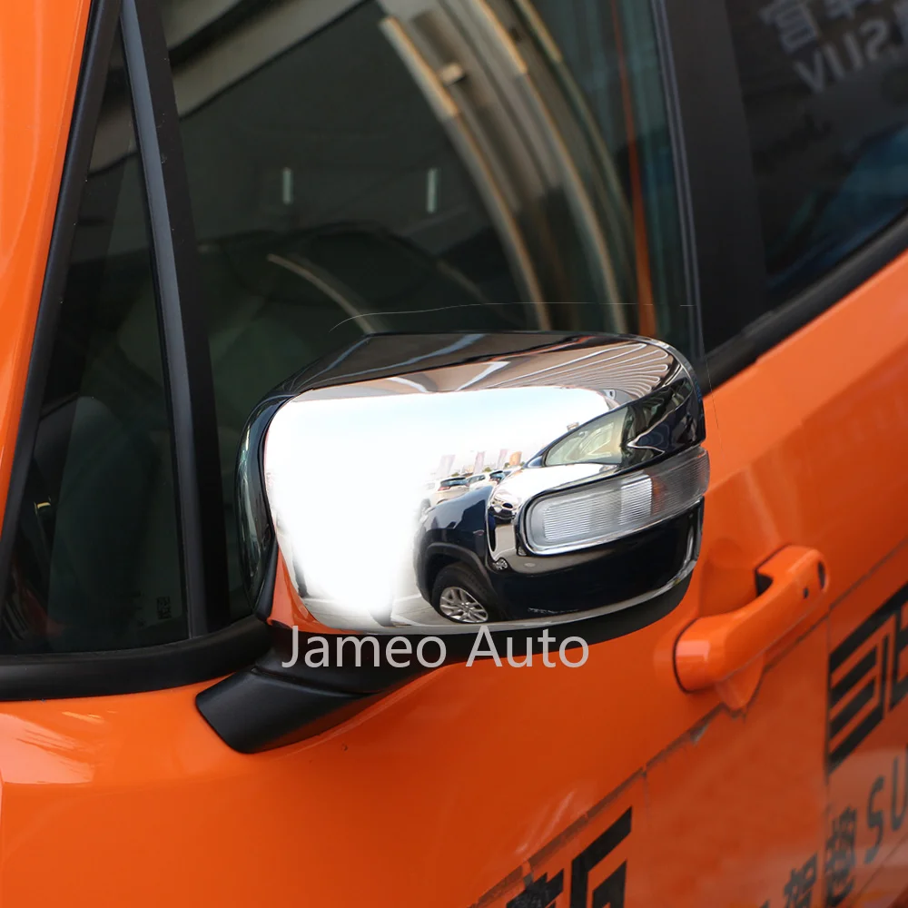 Защитная крышка для зеркала заднего вида автомобиля подходит Jeep Renegade 2015 2019