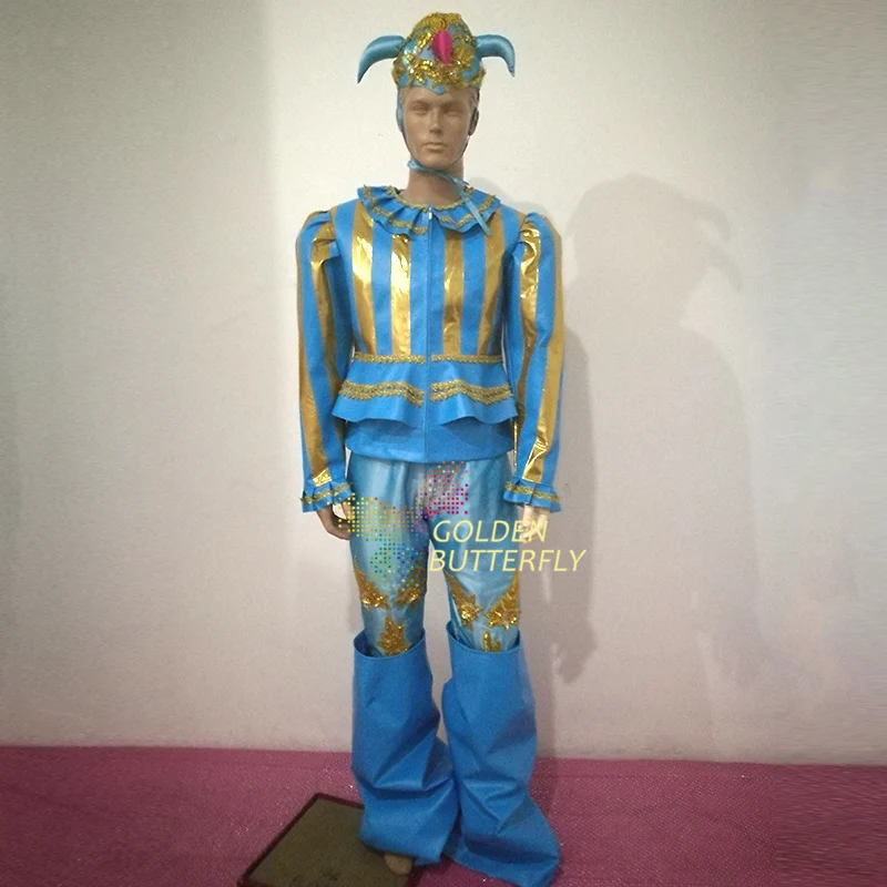 

Amusement park clothing circus dress clown suit carnival costume Show the dress Party performing clothes