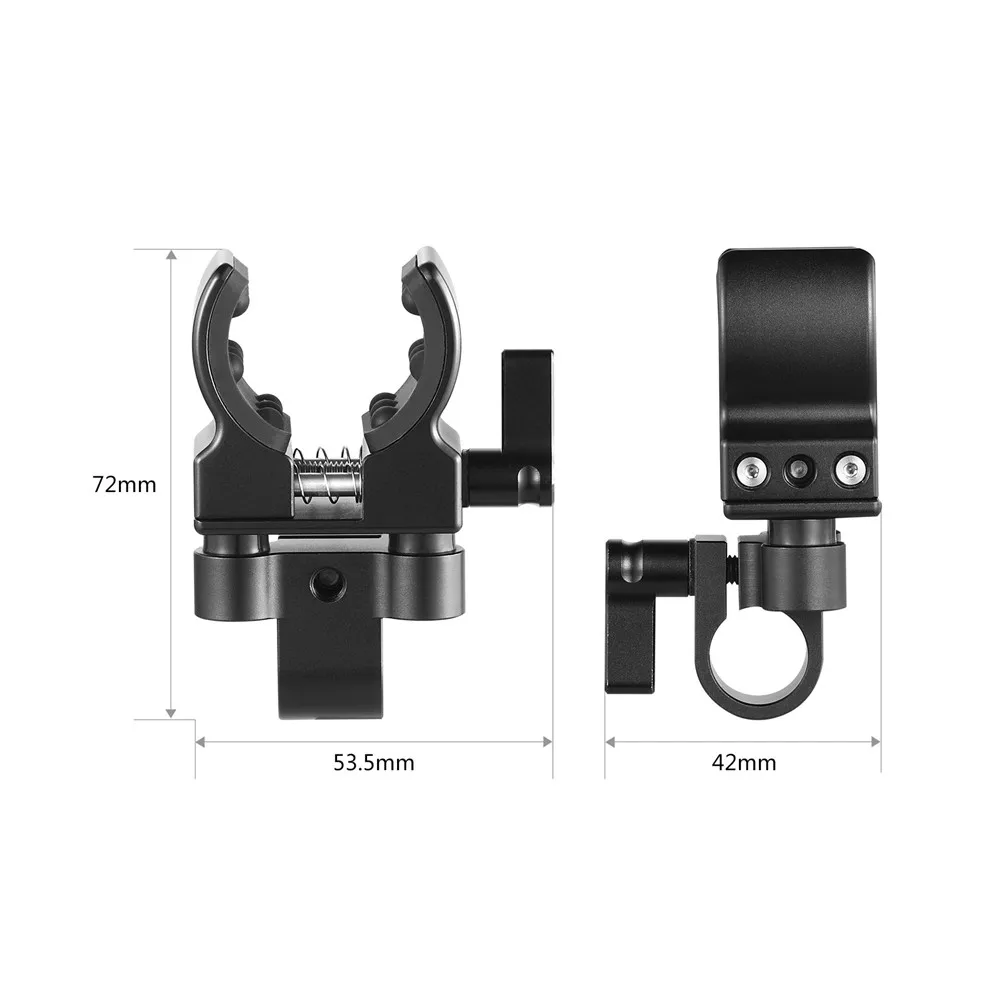 SmallRig Универсальный DSLR камера держатель для микрофона зажим для Shot gun 19-мм 25 мм Диаметр микрофона Крепление зажим-1993