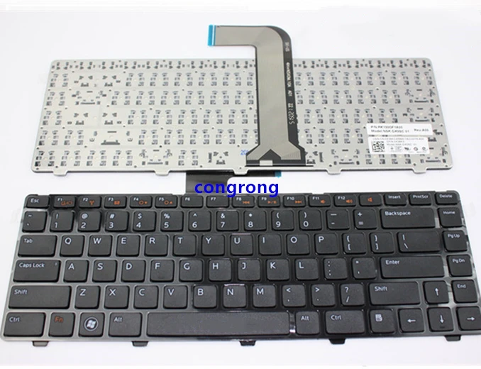 Клавиатура для ноутбука DELL VOSTRO 1440 1540 1550 2420 2520 V3450 V3550 3450 3460 3555 V131 английская без