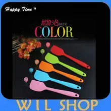 DHL 200 шт. высокой устойчивостью Температура интегрированной силиконовые Скребки крем шпатель Формы для тортов для выпечки печенья Инструменты