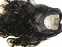finest european virgin hair kosher HAIR TOPPER , not wig , unprocessed hair jewish hair topper free shipping
