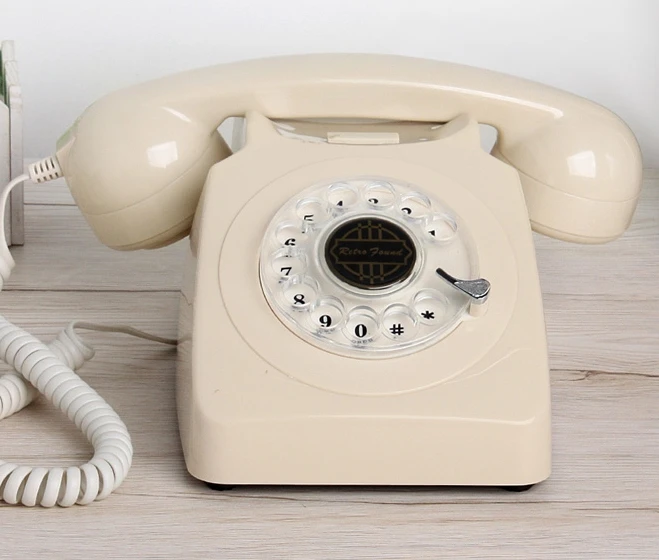 

European classic 1951 antique telephone vintage fashion luxury telephonee