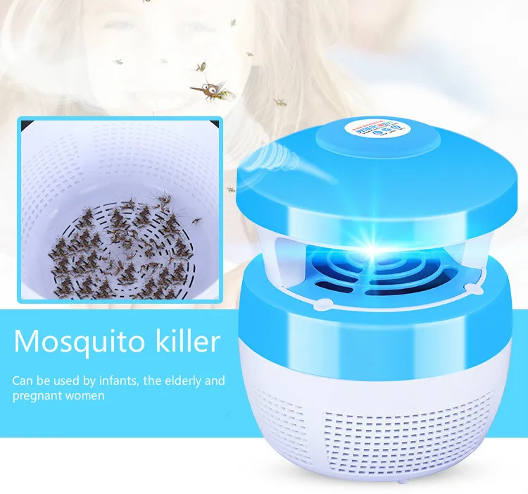 USB Mushroom Light Touch Mosquito Lamp No Radiation Mute Home Bedroom Pregnant Baby Child Use Mosquito Trap Lamp
