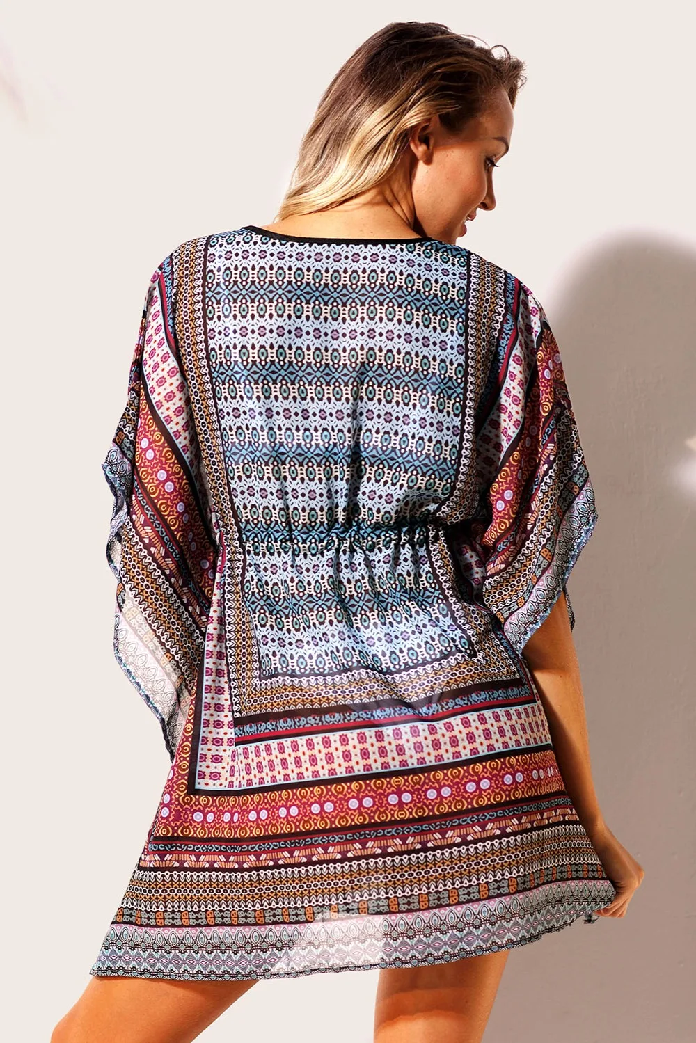 Blue-Multicolor-Bohemian-Print-Caftan-Cover-up-LC420031-22-2