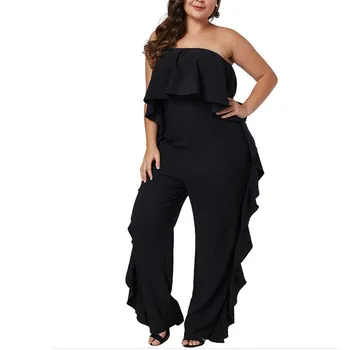 

2019 Fashion Sexy Bodysuit Women Loose Solid Color Sleeveless Rompers Women Jumpsuits