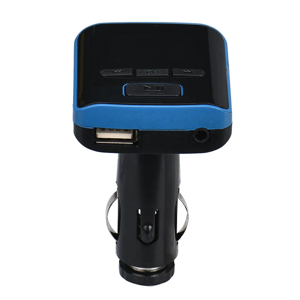 Автомобильный комплект Bluetooth Handsfree fm передатчик USB зарядное устройство ЖК дисплей