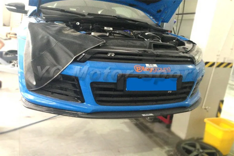 2009-2013 VW Scirocco R Racing Style  Front Lip CF (11)