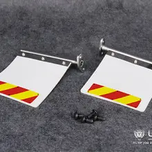 LESU металлическая задняя панель грязи пластина для 1/14Tmy король рыцарь GL RC грузовой тягач автомобиль TH02265