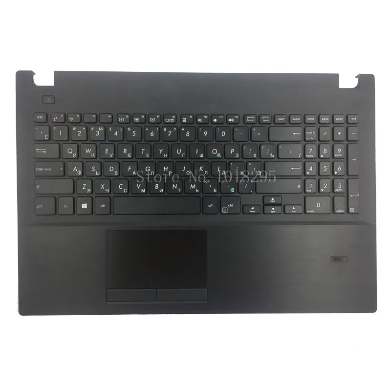 

Russian laptop Keyboard For ASUS PU500 PU551 PRO551L PRO551LD PRO553U PRO552L Palmrest upper Cover with Fingerprint hole