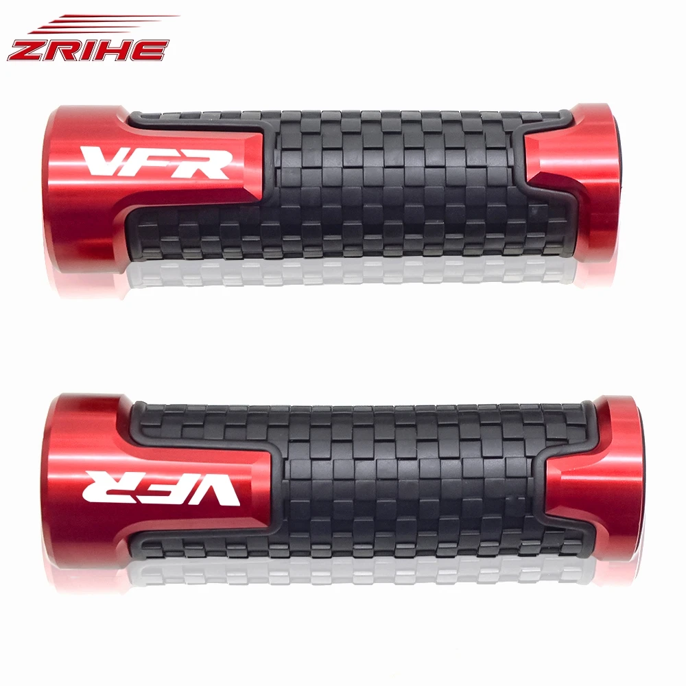 7/8 &quotCNC алюминиевые ручки для мотоцикла аксессуары Руль рукоятки Honda VFR400 NC30 1989 1992