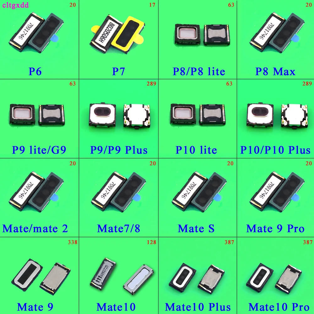 Cltgxdd 2 шт. Новый Динамик для наушников разъем Huawei P6 P7 P8 P9 P10 lite MAX plus MateS 1 7 8 9 10
