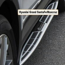 Для hyundai Grand SantaFe Maxcruz 2013- автомобильные ходовые доски авто боковые шаг бар педали высокого качества дизайн Nerf баров