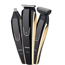 Модная профессиональная машинка для стрижки волос для домашнего использования электрическая бритва с насадками перезаряжаемая машинка для стрижки волос для взрослых детей
