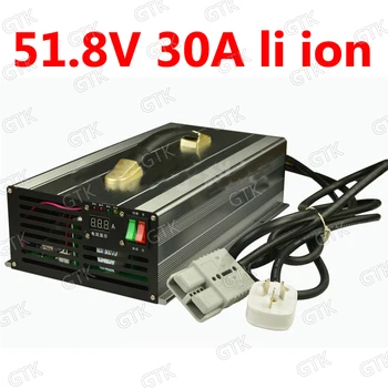 

GTK 14S 51.8V Li ion battery lead acid smart charger 30A current for 58.8V 300Ah 400ah 320ah 120ah battery customize voltage