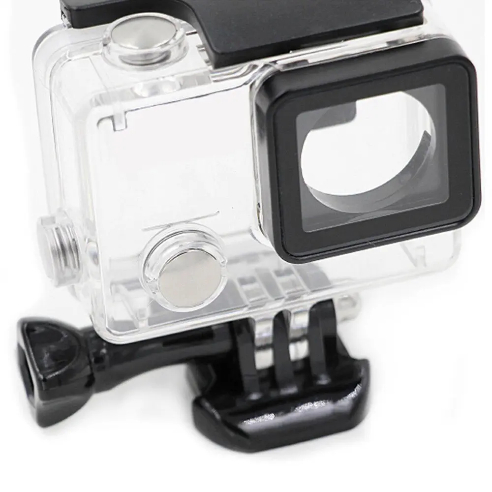 [Biostore] gopro hero 4 3 + Спортивная камера высокое проникновение прозрачный подводный 45 м