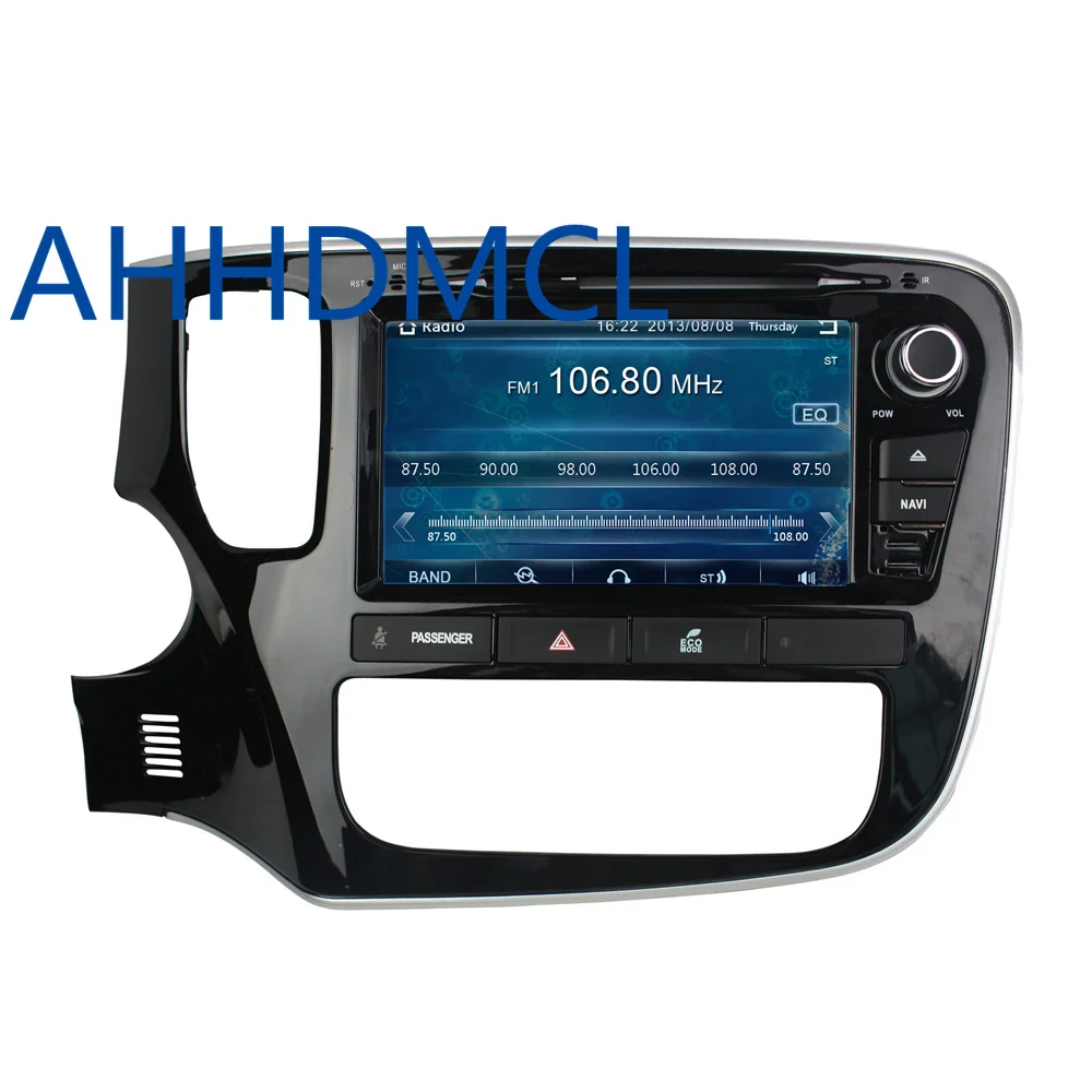 Cheap AHHDMCL Car Multimedia Player DVD Radio Stereo Audio GPS Navigation For Mitsubishi Outlander 2014 2015 2016 2017 3