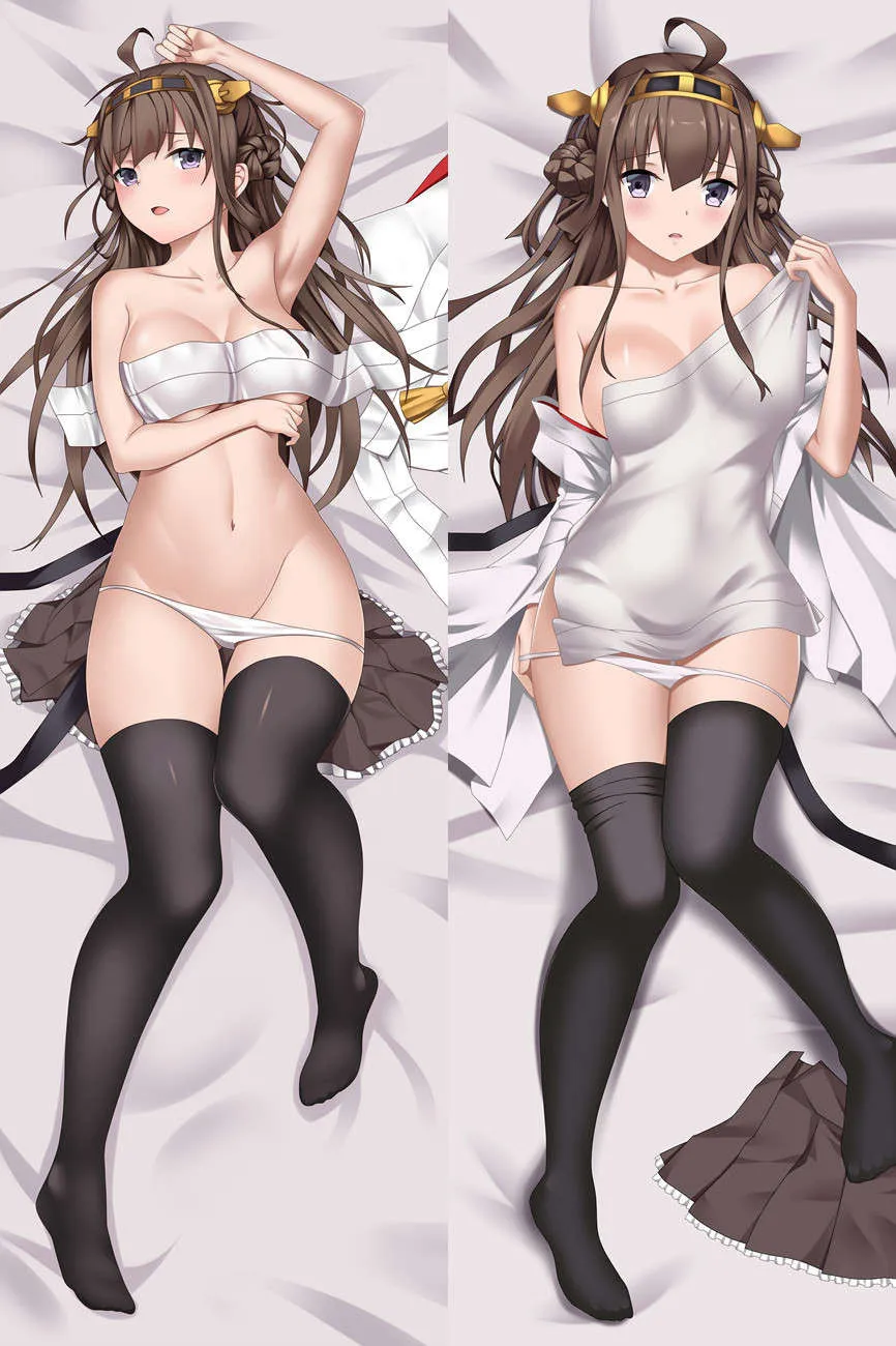 Коллекция kantai, военный корабль, персонажи аниме, сексуальная девушка, kongou& haruna, наволочка для подушки Hiei(kancolle), наволочка для тела