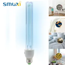 20W E27 UV Light Tube Bulb Ultraviolet Disinfection Lamp UVC Ozone Sterilization Mites Lights Germicidal Lamp AC220V