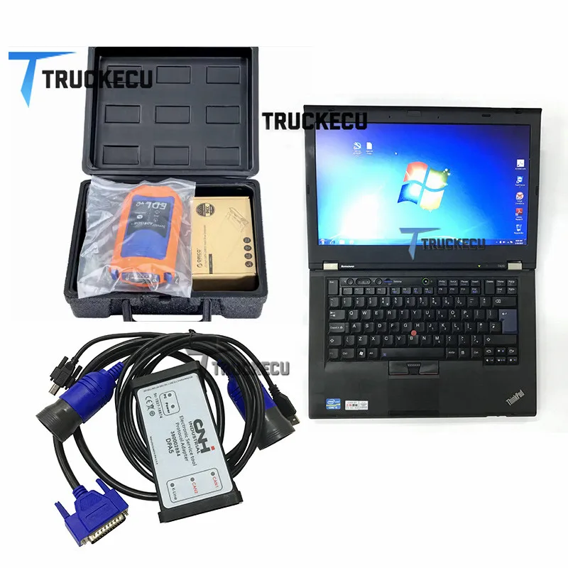 

Service Advisor EDL V2 Johndeere Electronic Data Link+CNH EST new holland CASE cnh Electronic Service Tool 380002884+T420 laptop
