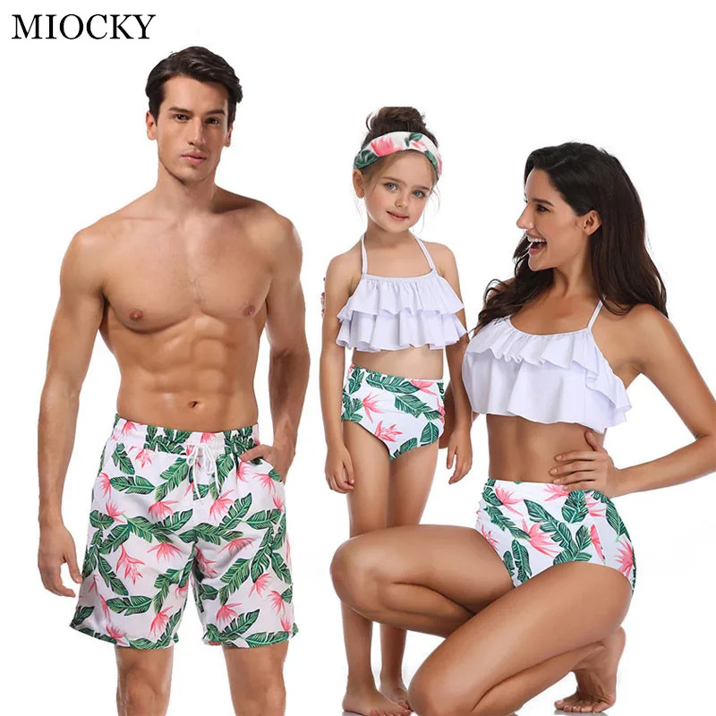 family-matching-swimwear-beachwear-mommy-and-me-swimsuit-mother-daughter-father-son-clothes-dresses-high-waist (3)