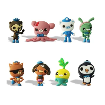 

18pcs/lot The Octonauts Cartoon Cute Size Fridge Magnets for Kids Magnetic Toy Stickers PVC Blackboard Magnets Xmas Gift