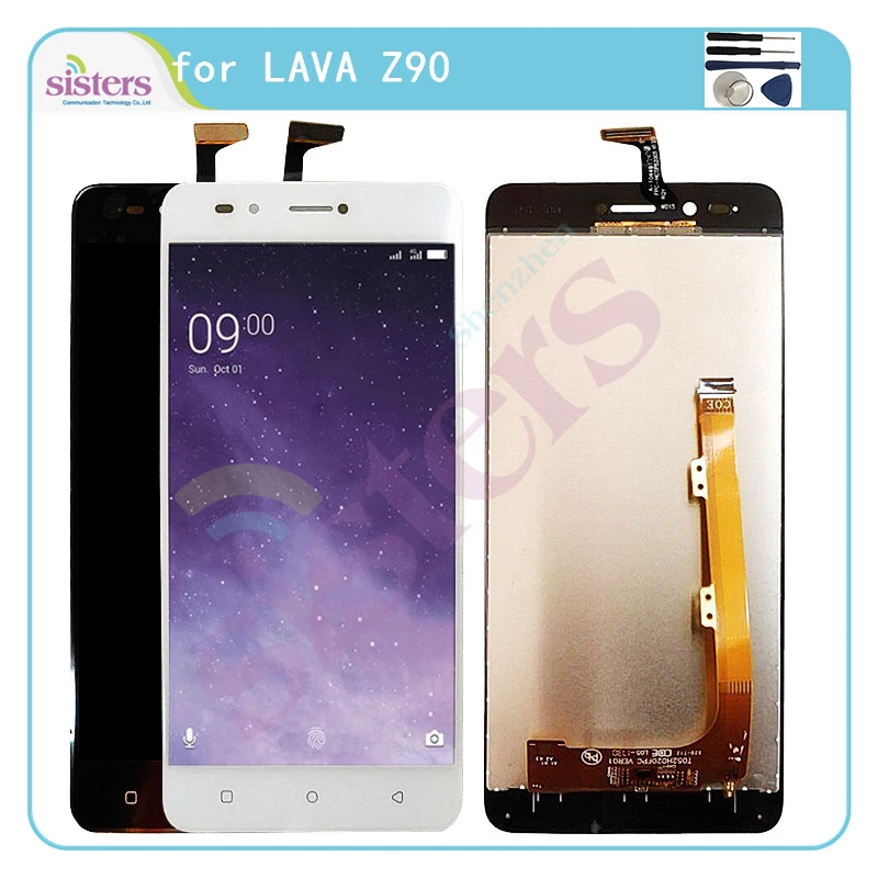 

LCD for LAVA Z90 LCD Screen LCD Display For LAVA Z90 Touch Screen Digitizer Phone Repair Part Replacement Original Test Working