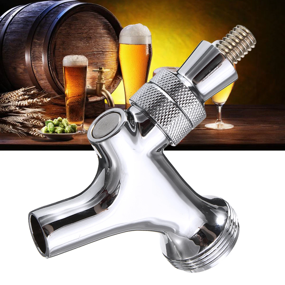 Buy New Silver Standard Chrome Polished Draft Beer