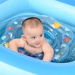 Симпатичные 8,26 дюймов 3 цвета с принтом бассейна игрушка для малышей Надувные безопасный поплавок Плавание кольцо для ребенка Плавание ming