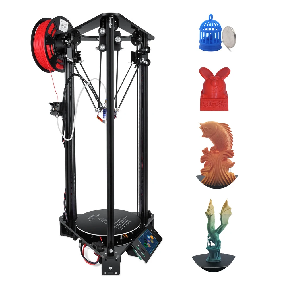 

NEW T1-Plus-M DIY 3D Printer Kit with 1KG Filament/TFT3.5" Colorful Touchs Screen 180 *320mm Printing Size Auto Change Filament