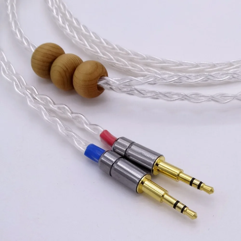 1 8 м кабель для наушников ядер 5N OCC посеребренный HiFi Hifman HE1000 HE400S He400i HE X HE560 Oppo PM