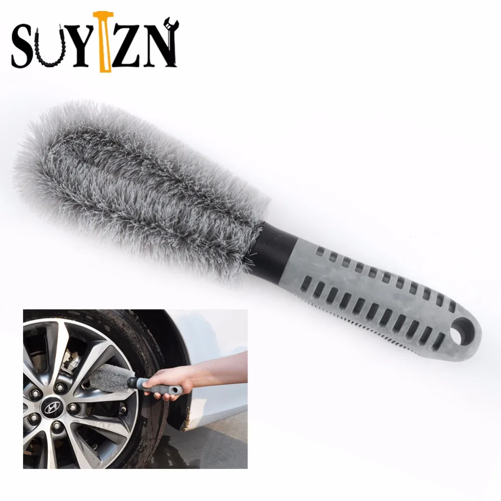 Buy Tire Rim Hub Cleaning Tool wheel car wash brush