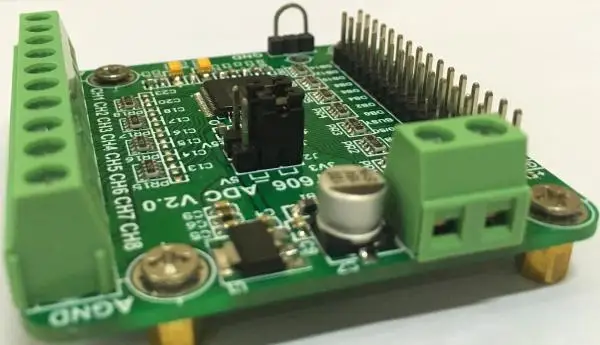 

AD7606 module data acquisition module 16 bit ADC 8 way synchronous sampling frequency 200kSPS