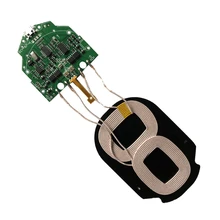 1 компл./лот с двойной катушкой Быстрое беспроводное зарядное устройство передатчик Модуль PCBA плата+ 2 катушки универсальный стандарт qi diy модификация
